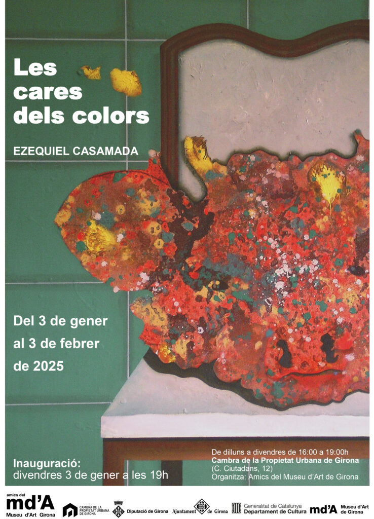 Exposició “Les cares dels colors” d’Ezequiel Casamada