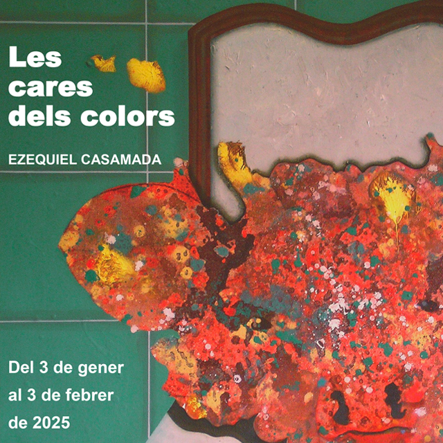 Exposició “Les cares dels colors” d’Ezequiel Casamada